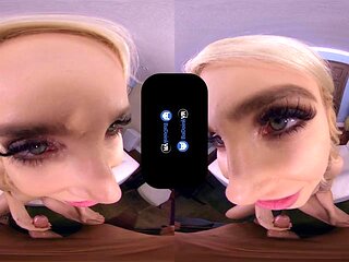 Blonde vr: Blowjob, Pov  Virtual Reality Porn