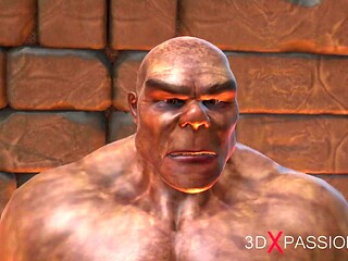 Dark Dungeon Lust: Orcs Fuck Sweet Teen Princess