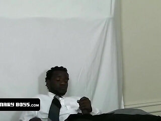 Mission president Elder Umphrey releases hot jizz for the camera man