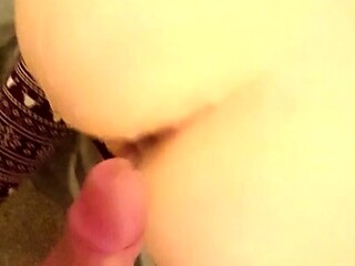 French amateur ass fucked and cumshot