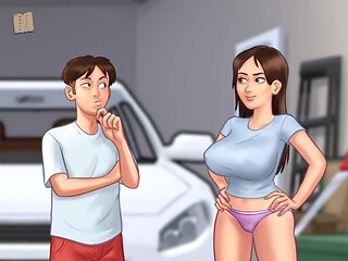 Steamy erotic tale featuring a hot brunette in an immersive adult visual novel