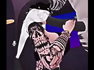 Kayveondailey sucks off zebra in vrc