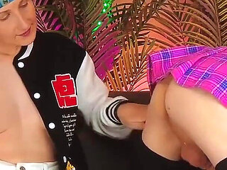 Wild Cock Milking with Her Guy with Amazing Scene!