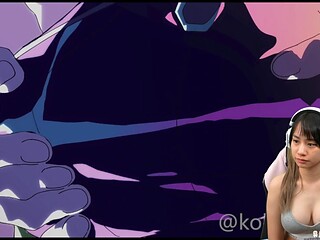 Cyberpunk Lucy gets edged by her fellow edgerunner