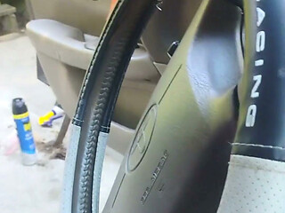 Pink Semi See Thru Mini Skirt
