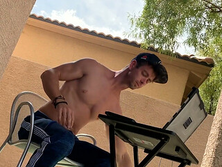 Fucking on the Back Patio