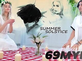 Milf Try to Impregnate During the Summer Solstice