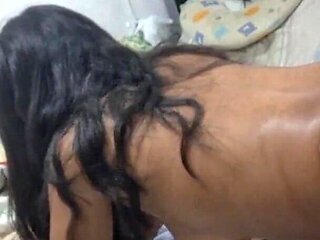 She Gives Me a Handjob with Her Beautiful Tits and Then I Fuck Her Hard in the Anus