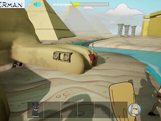 Complete Gameplay - Fuckerman, Boobs Of Egypt 0.1
