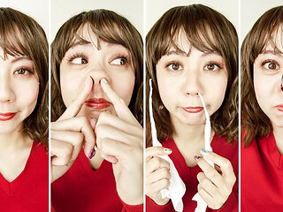 Nasal Delight: Rumi's Sensual Sneezing Adventure