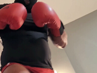 (raw Video) Black Titan - POV Heavyweight Boxing Challenge