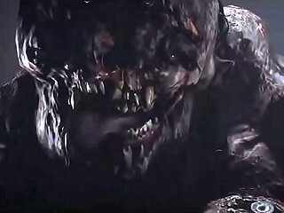 Multiple demons share hot Kasumi in animated 3D gangbang creampie