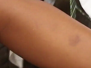 Beautiful and sexy friends love each other on the sofa