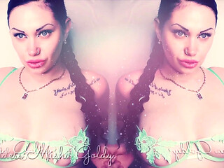 Mesmerizing eye contact & lips & tits & JOI