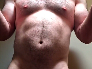 Watch My Arms Swell and My Puffy Nipples Bounce with Every Rep