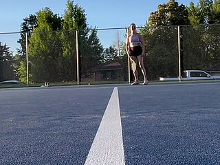Hardest Creampie in Her Life After Tennis Game