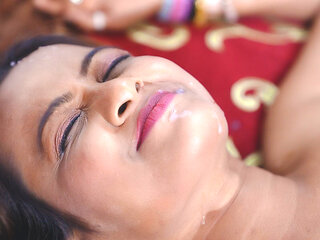 Desi Step Mom Teaches Her Step Daughter How to Fuck with Her Grandfather ( Hindi Audio )