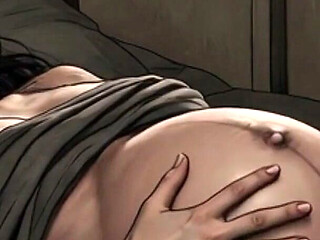Huge 9 Month Pregnant Belly - Rubbing My Dripping Hairy Bush Until I Cum