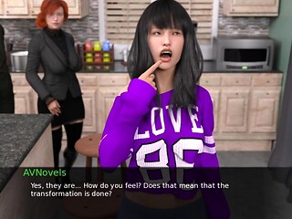 Petite redhead gets a dirty makeover in Dusklight Manor