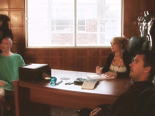 Uncontrolled Whores Scene 4: Anal Orgy with Three Big-bootied MILFs in Lingerie, Covered in Semen