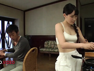 Japanese beauty Yui Kasugano gets into an intense and rough toy porn