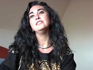Brunette MILF Turns Into A Slut - Blowjob, Facial & Doggystyle