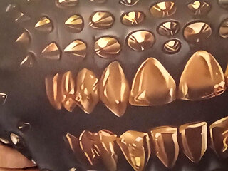 Petite tits under the black shirt