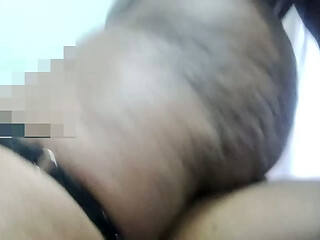 Juicy Black Porn Star was shaking her ass and gave me a blowjob after work