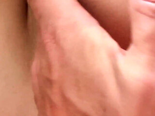 Checking MILF's Pussy and Then Fucking It - Cum on Belly