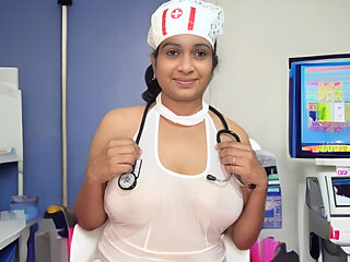 Fake Hospital Sex: Big Dick Patient Seduce and Fucked by Nurse Girl