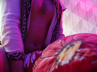 Daddy Humps a Pillow & Cums with you! Quickie!