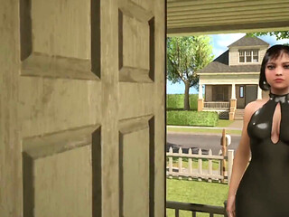 Home Together Sex Game Play part 01 Adult Game 18+ Nude Game