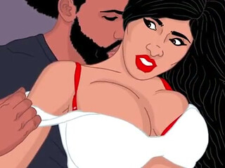 Indian wife cheating alone hardcore fuck