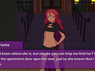 Halloween Harem: Femboy Gets Cumshot in Naughty Video Game