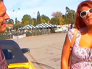 Alluring Redhead Samantha Lucci Gives A Massage Before Getting Her Cunt Smashed