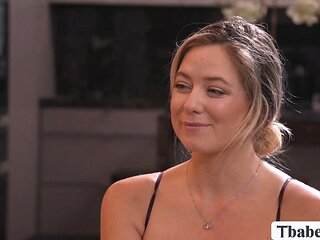 Letting my husband fuck TS right in front of me