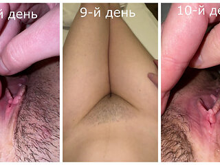 POV ASMR Dirty talk and hairy unwashed close-up, haven't shaved for 10 days! Part 3