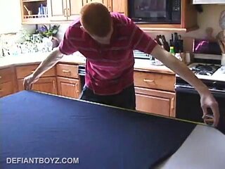 Redhead Tristian Beating Off