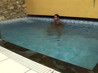 Hot latino dude enjoy in his cock