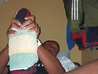 Freaky Black dick cumming in my bedroom secrets