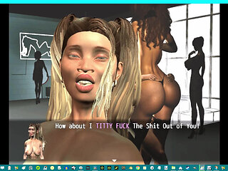 The Ebony Futa Swingers Club   (Visual Novelty)