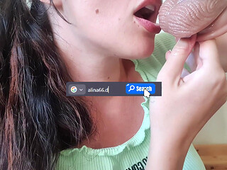 Slutty German Girl gives you the best Blowjob in your life (GERMAN - JOI)