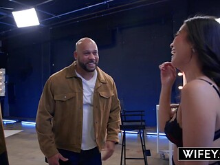 Hotwife Kitana Collins takes a BBC in various positions