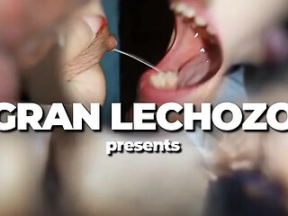 Older and younger interracial lesbian couples are seen dancing and making out.