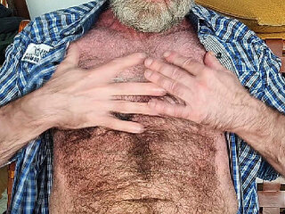 Stepdaddy Alone in Office