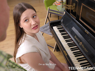 Passing a Music Test with Her Pussy - Trailer