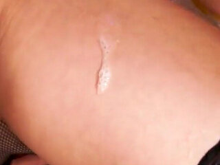 Licking Cum From Friend's Pussy After Shooting, Two Sluts and a Big Cock