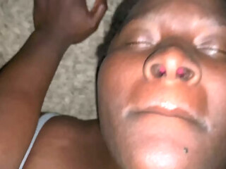 Shy bbw is a freak