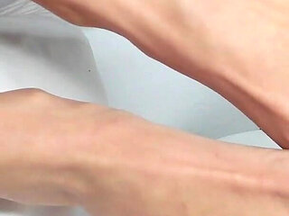 Insane Toe Play and Dildo Fun