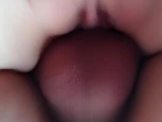 Young bitch gets a hard fast fuck and amateur blowjob